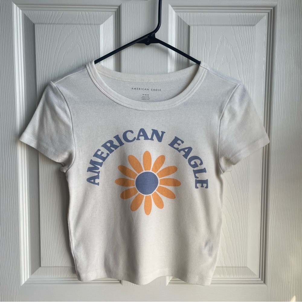 American Eagle Graphic Baby Tee